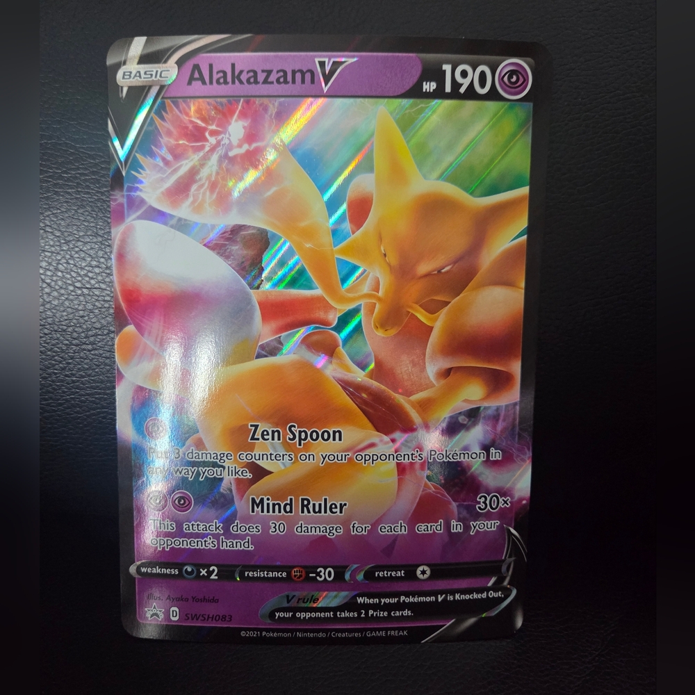 Alakazam V Pokémon Jumbo Promo Card